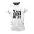 Men's Jesus Saved My Life Cotton T-Shirt